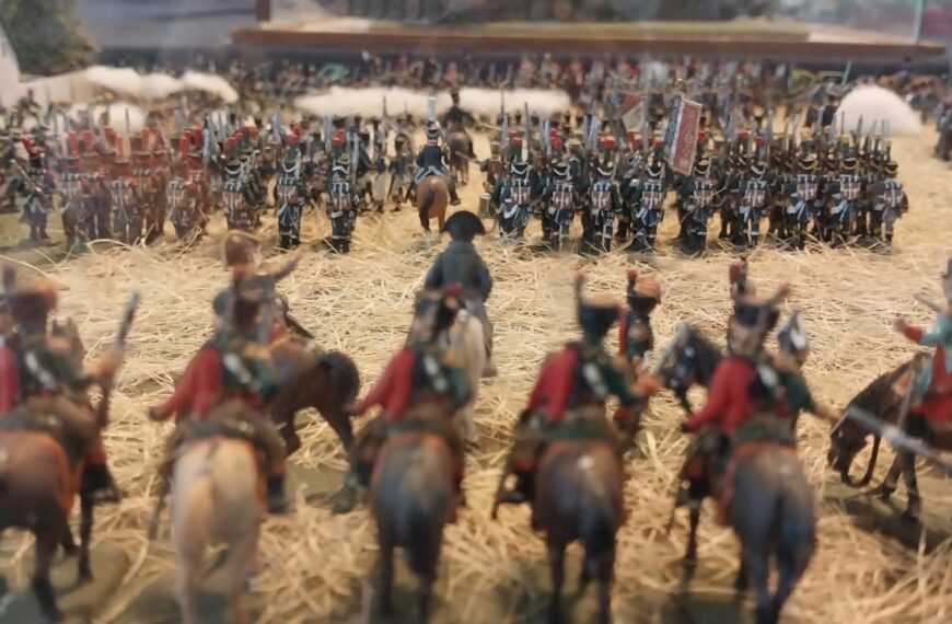 Diorama Batalla de Waterloo